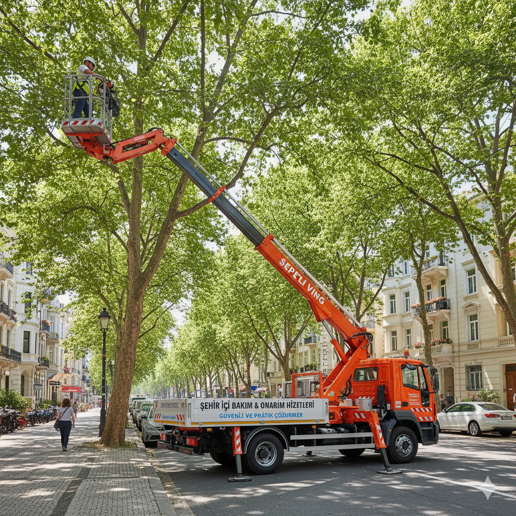  Sepetli Vinç Hizmeti
